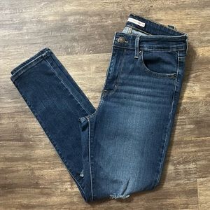 Levi 721 High Rise Skinny Ankle